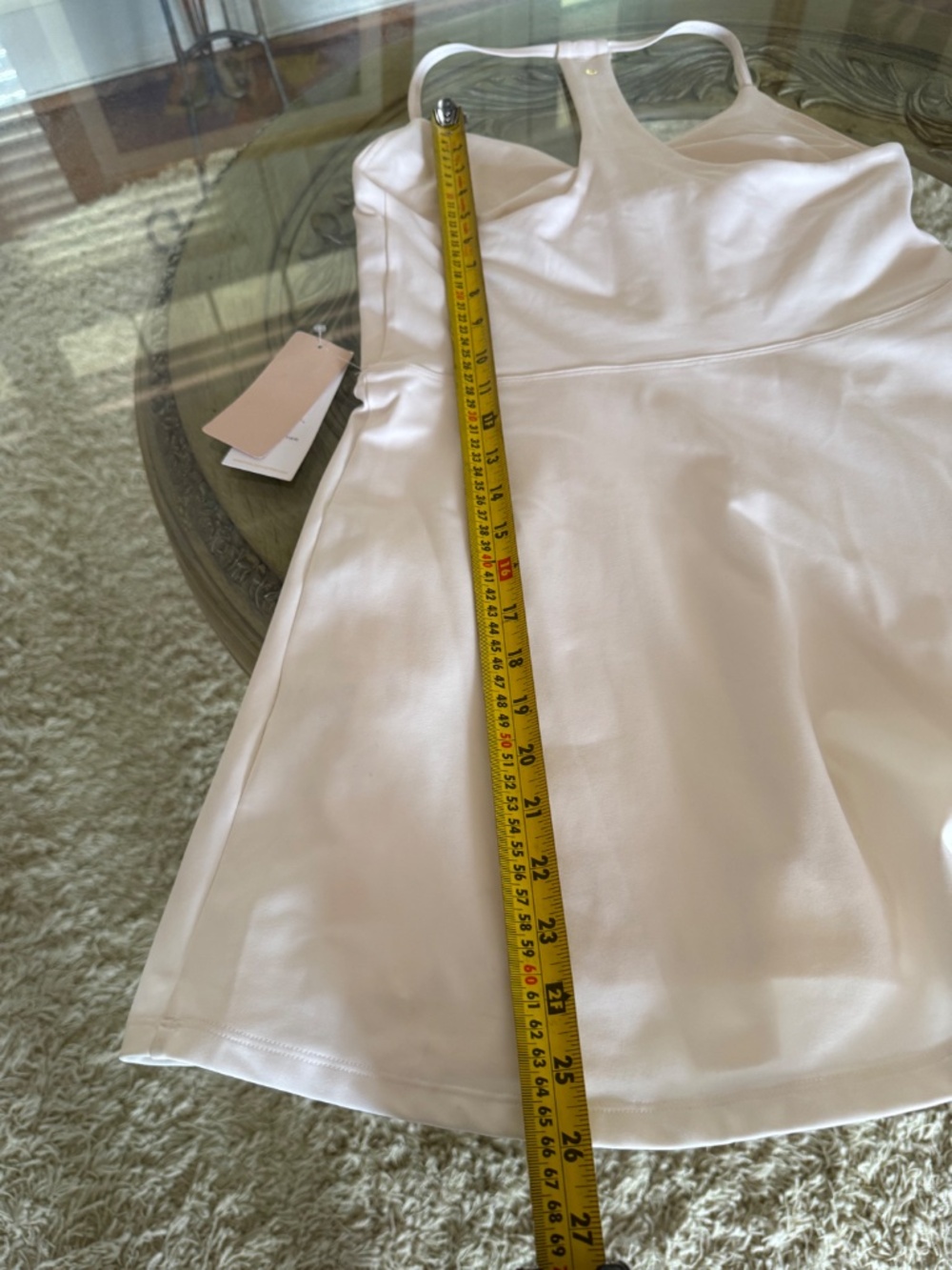 Spiritual Gangster Jet Active Mini Dress Ivory Size Medium NWT Yoga Athleisure - Picture 8 of 13